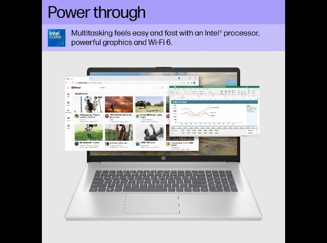 Amazon.com: HP 17.3 Business Touchscreen Laptop, Core 7-150U(10